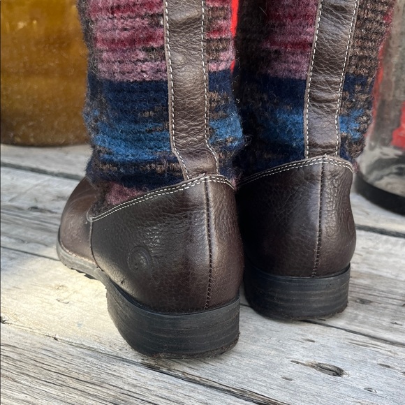 Colorful Patterned Knee-High Boots - Picture 5 of 6